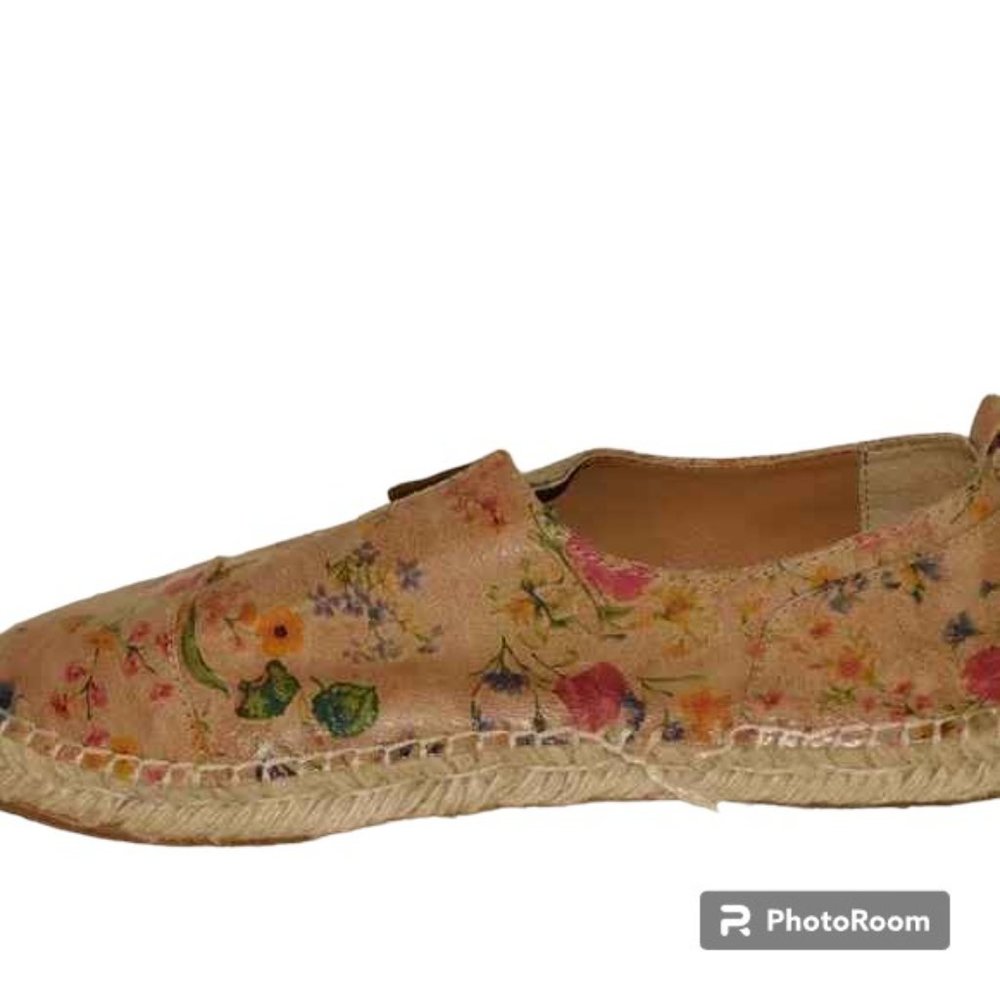 Patricia Nash Floral Espadrille Slip-On Sneakers in Blush Multi - Picture 11 of 12